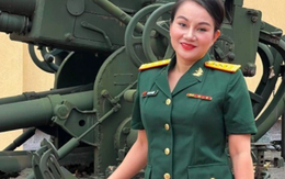 Nữ NSND từng là thợ may, giờ mang quân hàm Thượng tá