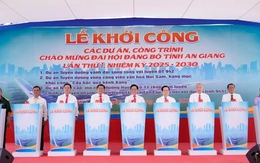Khởi công 3 tuyến đường tổng vốn gần 800 tỷ ở An Giang