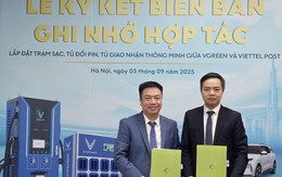 Công ty của tỷ phú Phạm Nhật Vượng bắt tay Viettel Post phủ sóng 5.000 điểm sạc và giao nhận trên toàn quốc