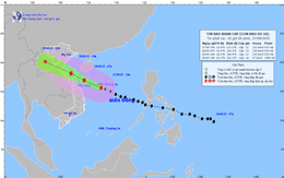 Bão số 10 không chịu tác động của không khí lạnh, rất mạnh khi đổ bộ, cả nước có mưa to