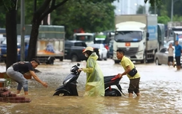 Hà Nội có thể mưa trên 350mm, nguy cơ ngập lụt diện rộng