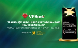 VPBank được vinh danh tại giải thưởng Trải nghiệm khách hàng của năm