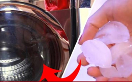 Tác dụng của việc cho đá lạnh vào máy sấy quần áo