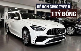 Mercedes-AMG C 43 giảm giá kỷ lục còn dưới 2 tỷ đồng tại đại lý: Máy khủng nhưng 'rẻ' ngang bản thường, gián tiếp làm khó Civic Type R