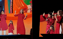 Đông Nhi - Ông Cao Thắng lần đầu đưa con gái Winnie lên sân khấu: Cực phẩm ngoan xinh yêu khiến khán giả mê mẩn!