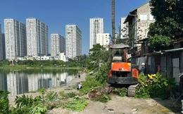 Hà Nội xử lý loạt nhà tôn lấn chiếm quanh khu chung cư cao cấp