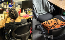 Hà Nội gần nửa đêm, điểm danh các bác ở lại công ty: Tôi, đã sẵn sàng giường, đồ ăn, tắm rửa!!!!