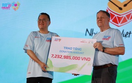 “Chạy Vì Trái Tim 2025” gây quỹ 7 tỷ đồng, trao hy vọng cho 2.000 trẻ em