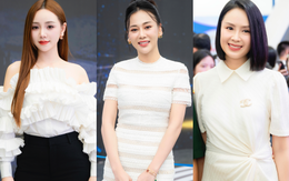 Dàn sao Việt tại Triển lãm Thành tựu đất nước: Phương Oanh - Shark Bình sánh đôi, 1 sao nữ 42 tuổi đang hot khoe visual quá xinh!