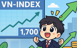Lần đầu tiên VN-Index vượt 1.700 điểm, nhà đầu tư cầm tiền mặt còn cơ hội?