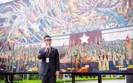 Tranh sơn mài “Bác Hồ đọc Tuyên ngôn Độc lập” xác lập kỷ lục Guinness thế giới