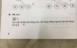 Chỉ là bài toán đố vui tiểu học nhưng gây tranh cãi dữ dội: Xoay ngược số 69 thì được số nào?