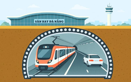 Đường hầm 10.000 tỷ có tàu điện ngầm qua sân bay Đà Nẵng: Ai đứng sau?