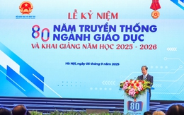 Lễ kỷ niệm 80 năm truyền thống ngành Giáo dục và khai giảng năm học 2025 - 2026