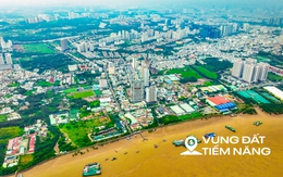 Toàn cảnh khu vực được Masterise đề xuất xây cầu 2 tầng đầu tiên ở TP.HCM, nối khu nhà giàu Phú Mỹ Hưng với sân bay Long Thành