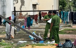 Người đàn ông bịt mắt, nhảy lầu tại Bệnh viện Đa khoa Bình Thuận