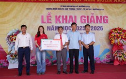 Lifebuoy tiếp sức trẻ em Điện Biên trở lại trường sạch khỏe và an toàn