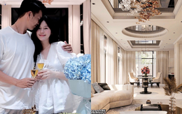 Thành Chung cùng vợ con đón sinh nhật, khung cảnh biệt thự bạc tỷ mới toanh chiếm spotlight