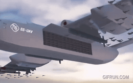 “Tàu sân bay trên không” của Trung Quốc lộ diện sức mạnh thật: Đòn bầy đàn chốt hạ mục tiêu từ 9 tầng mây