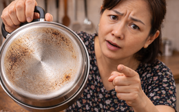 Mẹ tôi dặn: Cọ nồi cháy bằng muối hạt là sai bét – sạch đâu chưa thấy, chỉ thấy đáy nồi mòn toang