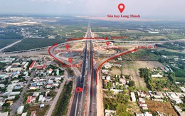 Hai siêu nút giao nối cao tốc với sân bay Long Thành tăng tốc về đích