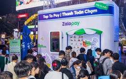 Tính năng Thanh Toán Chạm lần đầu được Zalopay giới thiệu tại New Year Fes