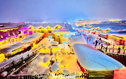 Vỡ òa cảnh siêu thực ngôi làng ở Hắc Long Giang, khách đến chỉ biết trầm trồ