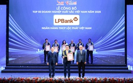 LPBank ghi dấu ấn trong 50 doanh nghiệp xuất sắc Việt Nam 2025