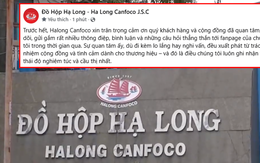 Fanpage Đồ hộp Hạ Long thông báo "tiêu diệt được viruss tả lợn châu Phi”, sản phẩm vẫn đảm bảo nhưng 15 phút thì xoá