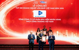 Bảo hiểm VietinBank tăng trưởng bền vững trong Top 500 doanh nghiệp lớn nhất Việt Nam