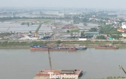 Đường nối Thái Bình - Phố Hiến đang được thi công ra sao?