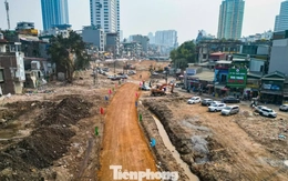 Toàn cảnh tuyến Vành đai 1 đoạn Hoàng Cầu – Voi Phục ngày thông xe kỹ thuật