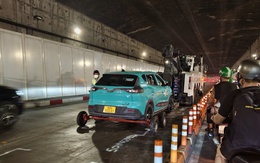 Tai nạn giao thông liên hoàn trong hầm sông Sài Gòn