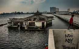 Một thành phố gần Việt Nam đang lún xuống