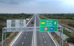 Đường cao tốc Cần Thơ – Cà Mau hơn 110 km thông xe toàn tuyến
