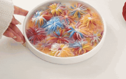 Độc đáo món "pháo hoa nở rộ" đang khiến chị em "phát sốt" vì quá đẹp, ăn vào vận may bùng nổ cả năm