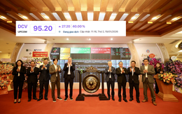 Cổ phiếu Dragon Capital (DCV) tăng kịch trần 40% trong ngày chào sàn chứng khoán