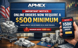 Có tiền chưa chắc mua được bạc: Nhà bán lẻ kim loại quý trực tuyến lớn nhất nước Mỹ từ chối đơn hàng nhỏ lẻ