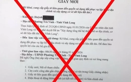 Giả cán bộ yêu cầu làm sạch dữ liệu sổ đỏ để lừa đảo