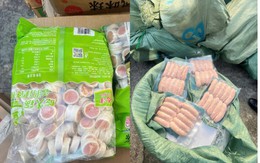 Bắt “ông trùm” chuyên thu mua thực phẩm đóng gói trôi nổi ở Quảng Ninh: 3.790 kg xúc xích, chả mực, tôm hùm, ốc đỏ chờ tuồn ra thị trường Tết