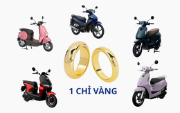 Không thể tin có ngày này: 1 chỉ vàng thừa tiền mua 1 chiếc Wave Alpha