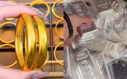 Phát hiện người phụ nữ thu về 3 tỷ đồng trong một buổi sáng nhờ bán 300g vàng và 20 thỏi bạc trong ngày giá đạt đỉnh