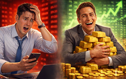 Chứng khoán tăng thua xa vàng, tỷ lệ VN-Index/XAU xuống thấp nhất trong hơn 1 thập kỷ