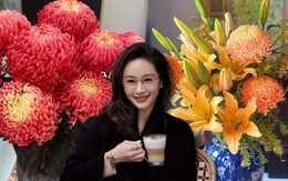 Chi hơn 300k rước bình hoa "khổng lồ" về nhà: Loài hoa định nghĩa lại hai chữ "phú quý" cho phòng khách ngày xuân