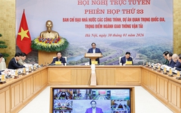 Thủ tướng chủ trì phiên họp thứ 23 Ban Chỉ đạo các dự án, công trình GTVT