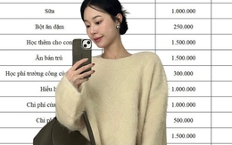 Nhà 5 người chi tiêu cả tháng KHÔNG HẾT 18 triệu: Bất ngờ nhất là khoản tiền ăn!