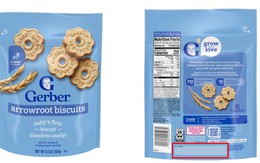 Nóng: Thu hồi bánh ăn dặm cho trẻ Gerber của Nestlé do bột làm bánh không an toàn