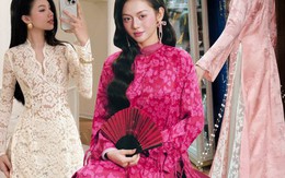 Vì sao áo dài ren được dự đoán là “át chủ bài” mùa Tết 2026?