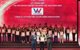 Wealthcons được vinh danh trong Top 500 doanh nghiệp tư nhân lớn nhất Việt Nam
