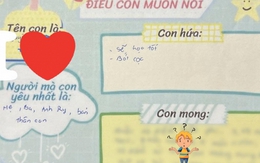 Bà mẹ TP.HCM "toát mồ hôi" khi đọc tờ giấy ghi mong muốn của con mình: Con thông minh và thực tế đến... sững sờ!